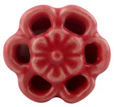Red Tiny Flower Ceramic Drawer Knobs Online